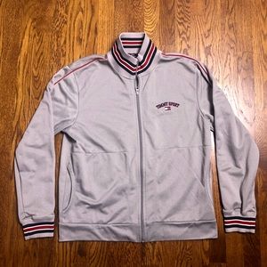 Tommy Sport Jeans Slick Silver Track Jersey Jacket